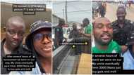 Videos emerge as Nigerian policemen take selfies with US returnee and her uncle after taking 3k from them