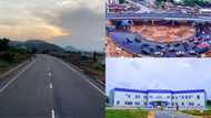 Nigerians react as Yahaya Bello's gigantic projects dominate social media