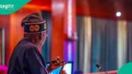 Tinubu speaks on Nigeria's economic woes in St. Lucas: “We inherited a country near bankruptcy"