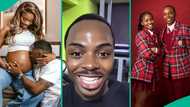 Nigerians react following Enioluwa's claim about Priscy Ojo's pregnancy news: "She built boundaries"