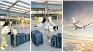 Moving to America: Lady packs her bags, relocates to USA for her PhD after bagging fully funded scholarship