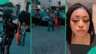 Lady who bumped into Regina Daniels at Lekki shares what actress gave to her, video goes viral