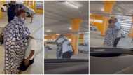 Nigerian mum flies abroad to meet her son who went to hustle & has made it, she hugs him tight in sweet video