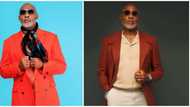 Old school vibes: Richard Mofe Damijo takes fans down memory lane in stylish look