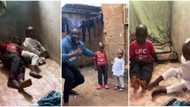 No father: Nigerian mum abandons 2 kids, flees house, sad video shows her boys all alone