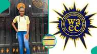 2026 WAEC result of girl who scored 282 in JAMB released online, excites many people, her dad reacts
