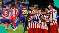 Lookman sets unique record as Atletico Madrid eliminate Barcelona from UEFA Champions League