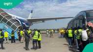 Breaking: First Batch of Nigerians Fleeing Xenophobia in South Africa Returns to Lagos, video emerges