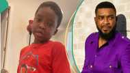 Chidi Mokeme’s 7-year-old son narrates how he prayed and cried for months for him to return home
