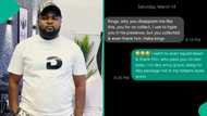 Man shares unexpected text ex-girlfriend sent him after her husband gave him $300 at Lagos airport
