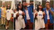 Wizkid warmly embraces singer Asa in cute video As they link-up in Ghana