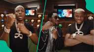 Super Eagles star Victor Osimhen makes cameo appearance in NasBoi's music video