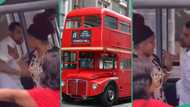 Drama as Nigerian woman in UK misses her destination, insists driver takes her back in video