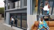 Son builds dream mansion for his mother, takes her to the place, surprises her