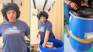 Lady in UK uses barrel to ship goods to her family in Nigeria, gives breakdown of amount she spent