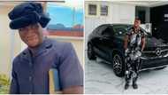 "Where una dey see money": Reactions as Zicsaloma acquires Benz 2 months after gifting himself a house