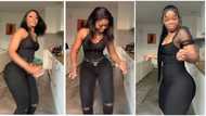 Curvy lady called Queen Candida turns head with waist dance, gathers 15m TikTok likes, sweet video goes viral