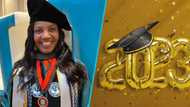 "I thank God": Woman earns 2 doctorate degrees in US after overcoming challenges