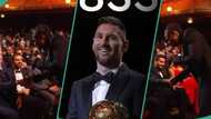 Video of Rema's performance at the Ballon d'Or trends, singer shakes football stars, ignores Messi