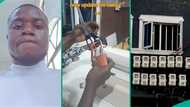 Prepaid meter: Tailor shares how he locks his sewing machine to save electricity, prevent misuse