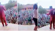 Video shows moment students and principal vibe to Shedibalabala song by SunkkeySnoop on assembly ground