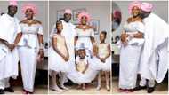 Mercy Johnson hints at renewing marital vow with hubby as she shares cute family photos, fans gush