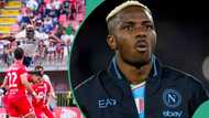 Napoli vs Monza: "You swallow aeroplane?" Osimhen's unbelievable jump in video leaves many talking