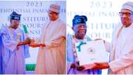 President Buhari grades his performance, says "It's time to pass the baton"
