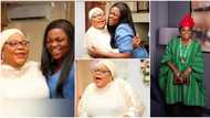 After losing election, Funke Akindele shares photos from late mum’s burial held weeks ago, mourns her