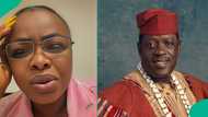 Dayo Amusa reacts to backlash over her controversial post after Ogogo's burial
