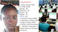 JAMB 2023: Brilliant girl clears her JAMB result, scores 88 in Physics, 86 in Biology