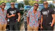 Nollywood actor Timini Egbuson steps out with industry OG RMD, fans gush: "Real recognises real"