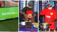 "40 hours to go": Chef Dammy refuses to give up, completes 80 hours in her cookathon