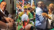 Farooq Oreagba overjoyed as he receives cigar gift in new video, Nigerians gush over his steeze