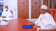 Yanzu-yanzu: Masari ya gana da Buhari game da batun tsaro