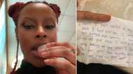 "She said the truth": Shocked lady exposes letter an 11-year-old girl wrote to her