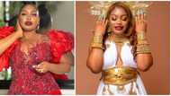 From royal to floral theme: Actress Nuella Njubigbo is blooming into her new age with style