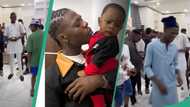 Heartwarming videos from Mohbad's son's naming ceremony trends, captures sweet moments with friends