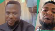 “Practice makes perfect”: Nigerian man abroad shares how he moves from home service to self-shaving