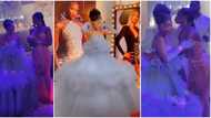 You wan dress pass celebrant? Priscilla Ojo’s friend shows up to her 21st birthday party in 'Cinderella' gown