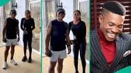 Lady holds Pastor Jerry Eze's hand after bumping into him at gym: "My year is made for life"