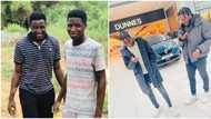 "We toiled hard in Nigeria, let us enjoy abroad": Nigerian man shares photos of himself & brother overseas