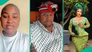 Tonto Dikeh mercilessly berates Cubana Chiefpriest after he called her gistlover: "Humpty dumpty"