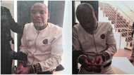 Nnamdi Kanu: Government official shares images of arrested IPOB leader in handcuffs after capture