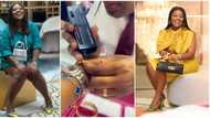 Jackie Appiah flaunts diamond bracelet in new video, proves that it’s real by getting it tested