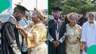 Ayo Mogaji, Jibola Dabola come together to celebrate their son's graduation
