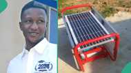 Final year student who attended technical college builds portable solar generator as project work