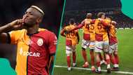 Victor Osimhen teases Galatasaray teammate after historic Istanbul derby victory: video