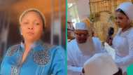 Woman living With man for 13 years and has 3 kids for him celebrates as he finally marries her