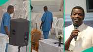 RCCG convention: Emotional reactions trail Pastor Adeboye's walking Step: "Lord strengthen him more"